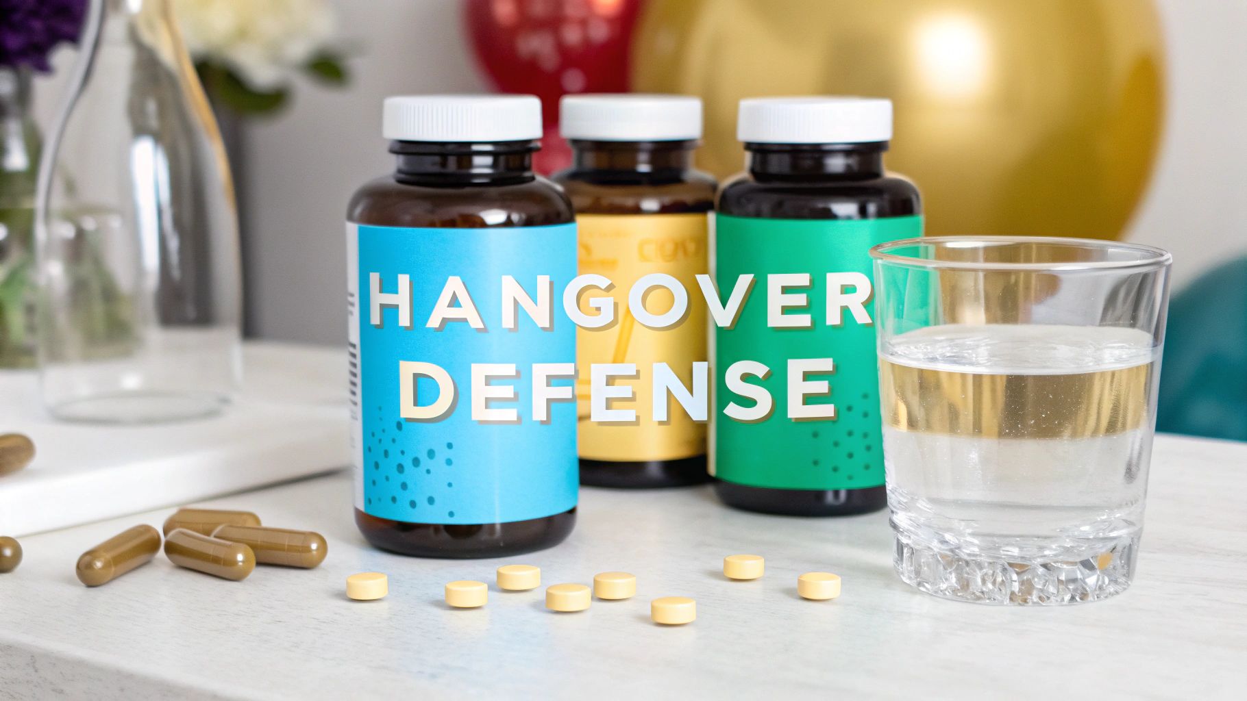 12 Best Supplements to Prevent Hangover in 2025: A Guide - Upside Hangover Jelly