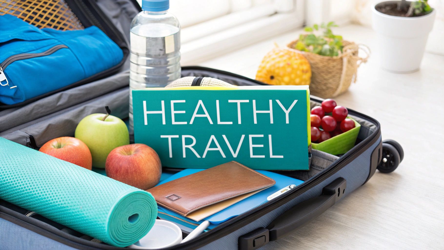8 Smart Tips for Staying Healthy While Traveling in 2025 - Upside Hangover Jelly