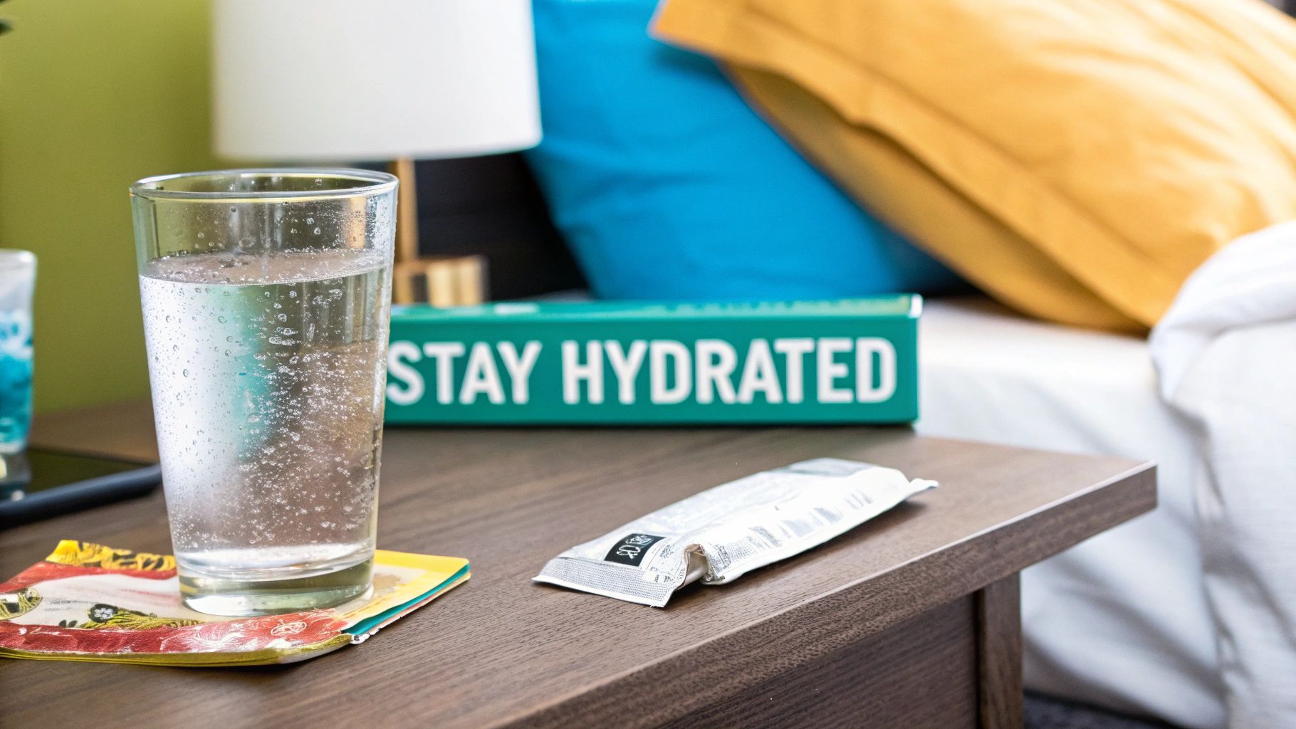 Dehydration After Drinking Alcohol: How to Prevent & Recover - Upside Hangover Jelly