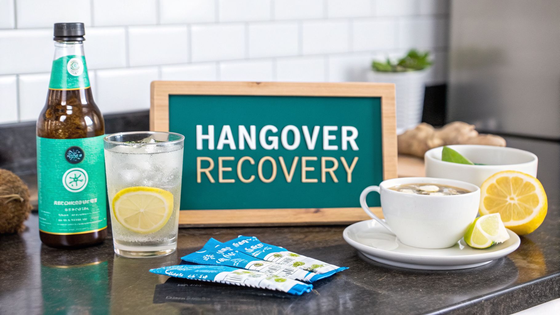 The Best Drinks to Help a Hangover and Recover Faster - Upside Hangover Jelly