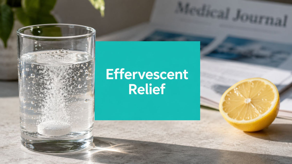 Effervescent Antacid and Pain Relief: Science & Safety 2026 - Upside Hangover Jelly