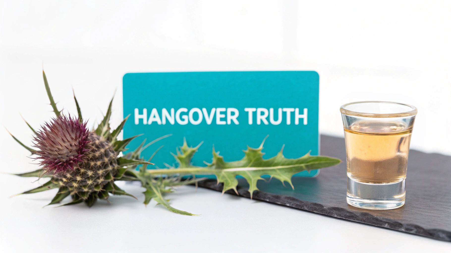 Does-Milk-Thistle-Help-a-Hangover-The-Real-Answer - Upside Hangover Jelly