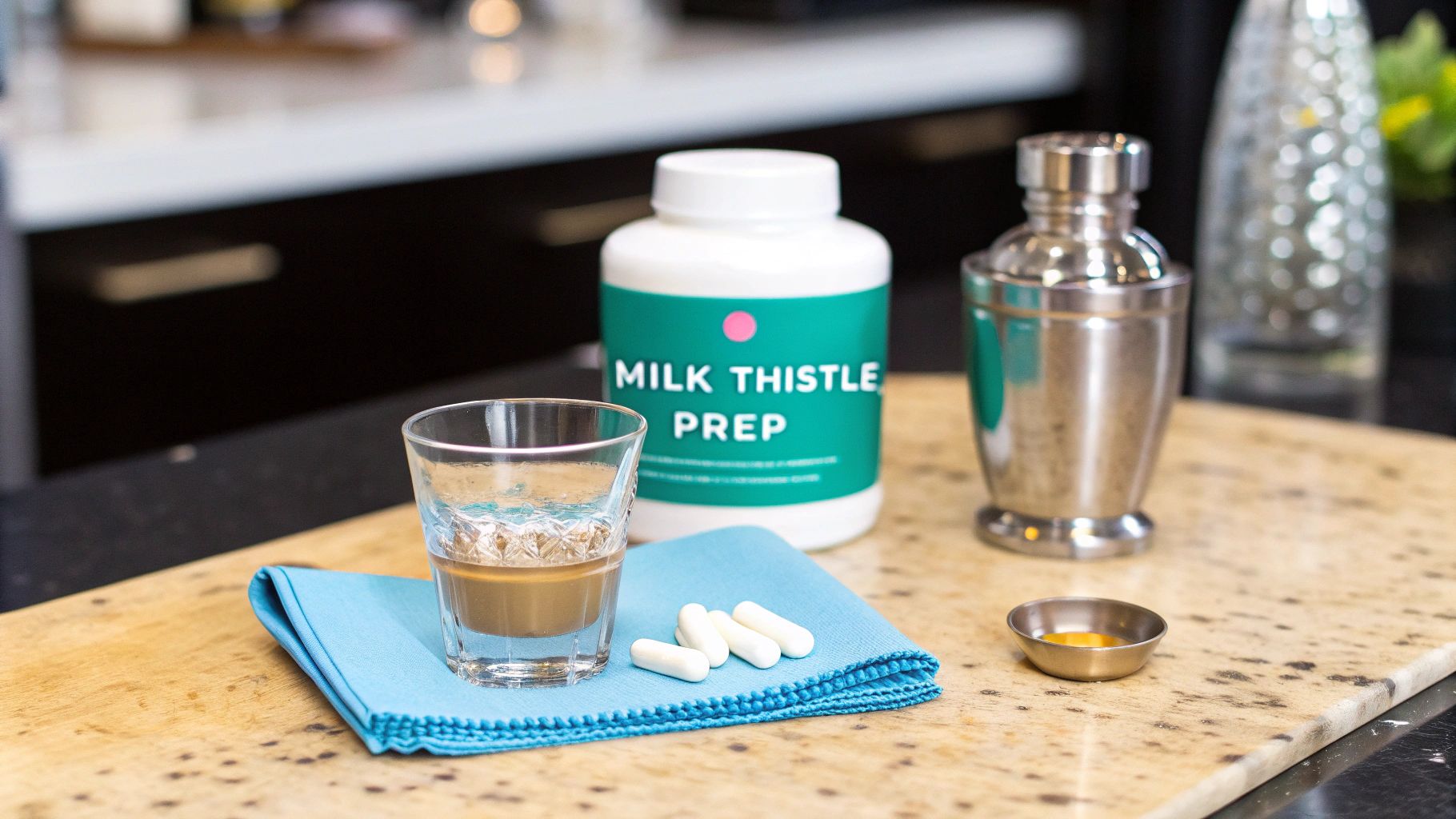 Milk-Thistle-Before-Drinking-A-Practical-Guide - Upside Hangover Jelly