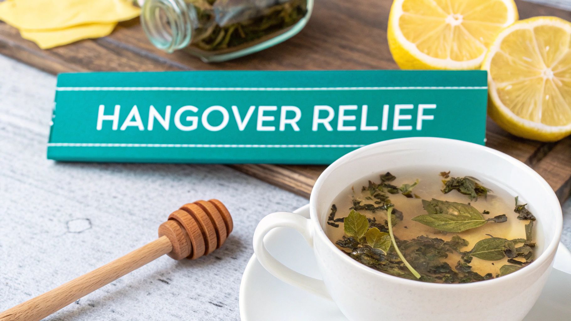Green Tea for Hangover Relief: A Soothing Morning-After Remedy? - Upside Hangover Jelly