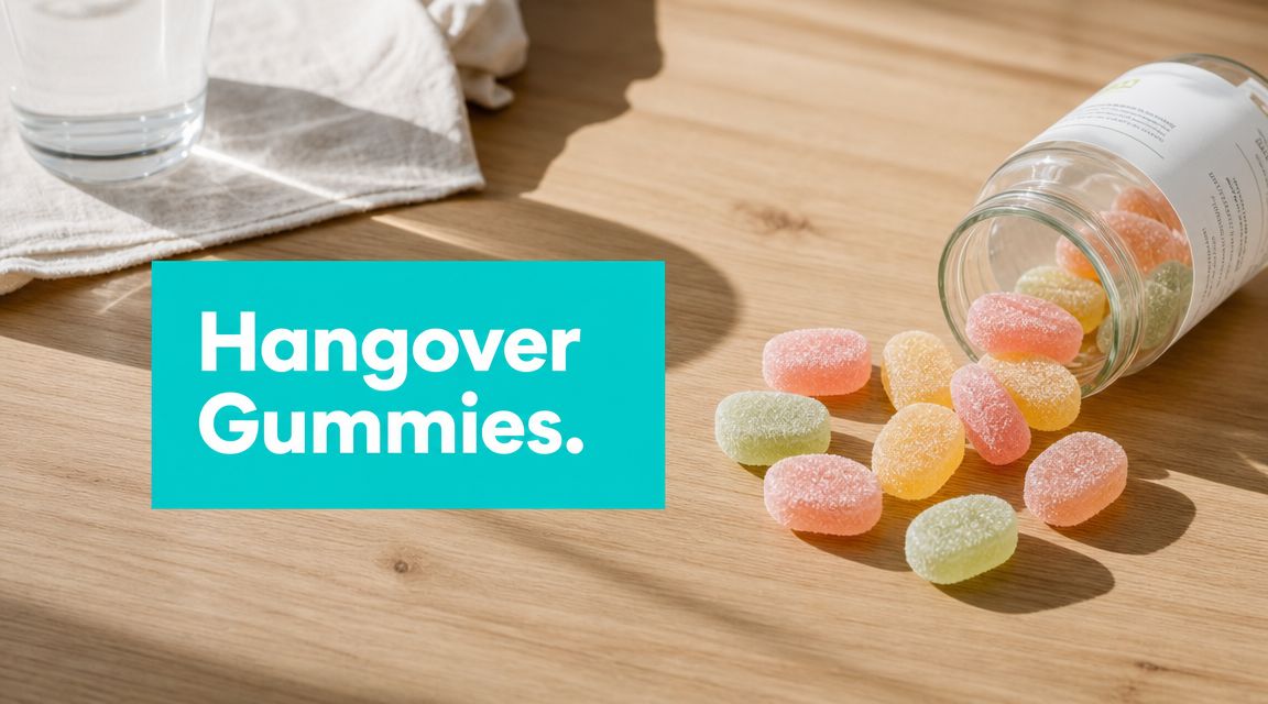 Hangover Gummies: What They Are & How They Work - Upside Hangover Jelly
