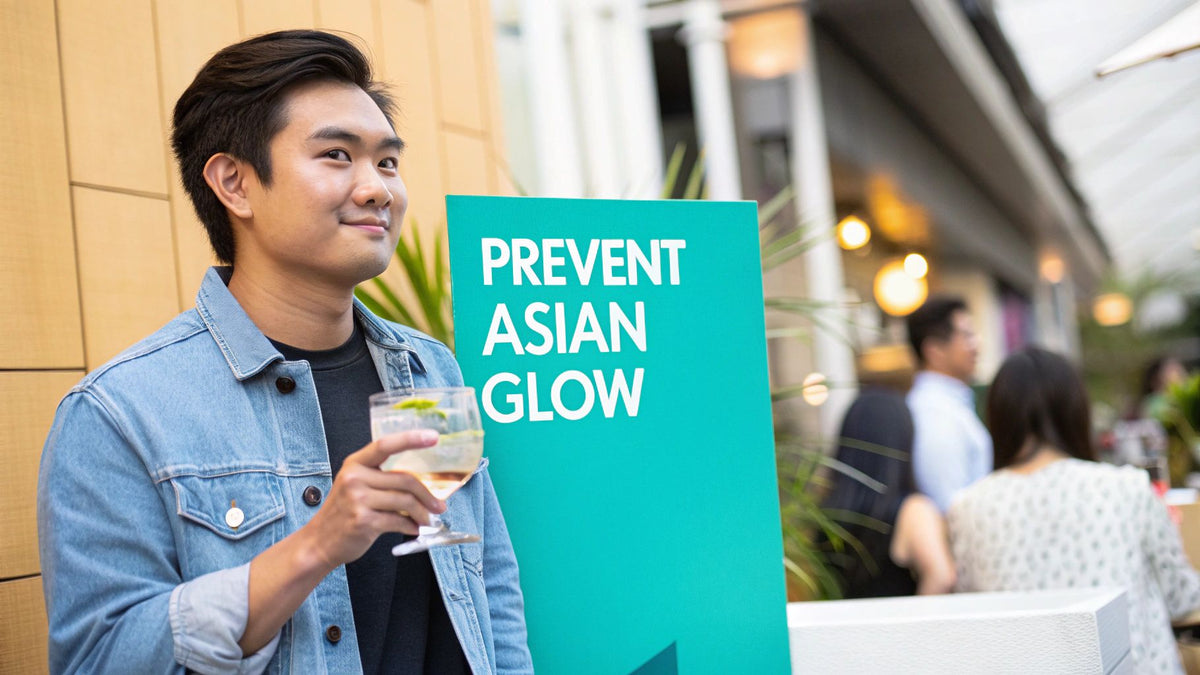 How to Prevent Asian Glow and Manage Skin Flushing - Upside Hangover Jelly