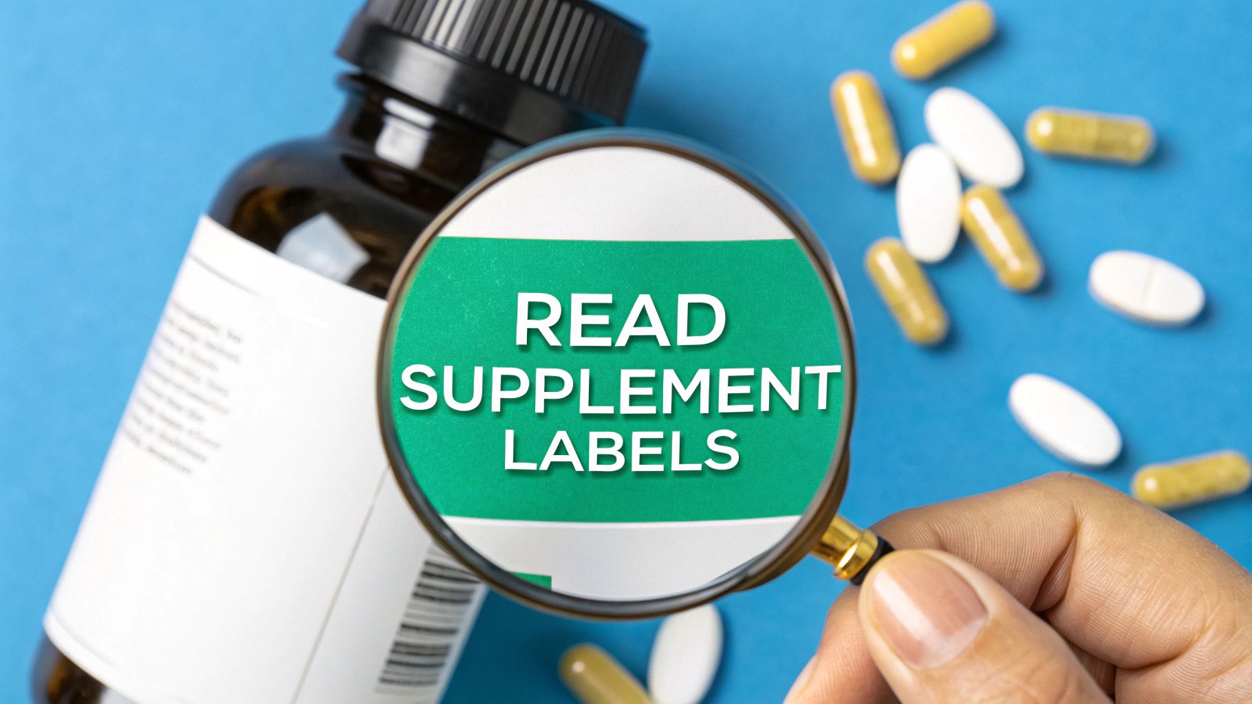 How to Read Supplement Labels and Make Smart Choices - Upside Hangover Jelly