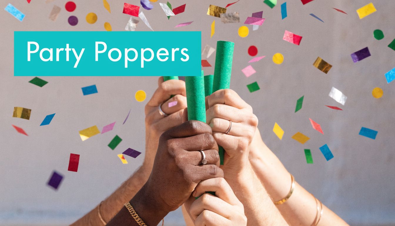 Party Poppers: A Guide to Festive Fun & Safety - Upside Hangover Jelly