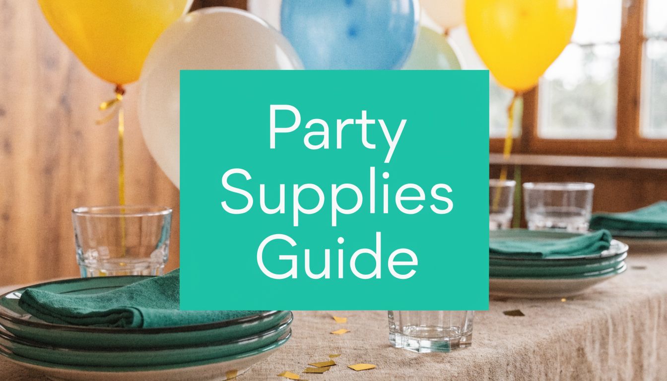 Party Supplies: Your Complete Planning Guide for 2026 - Upside Hangover Jelly