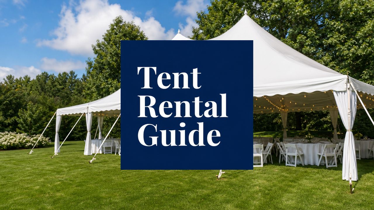 Your Complete Guide to Party Tent Rentals - Upside Hangover Jelly