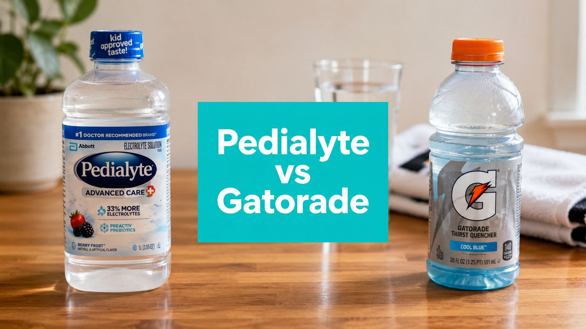 Pedialyte vs Gatorade for Adults: Which Is Better? - Upside Hangover Jelly