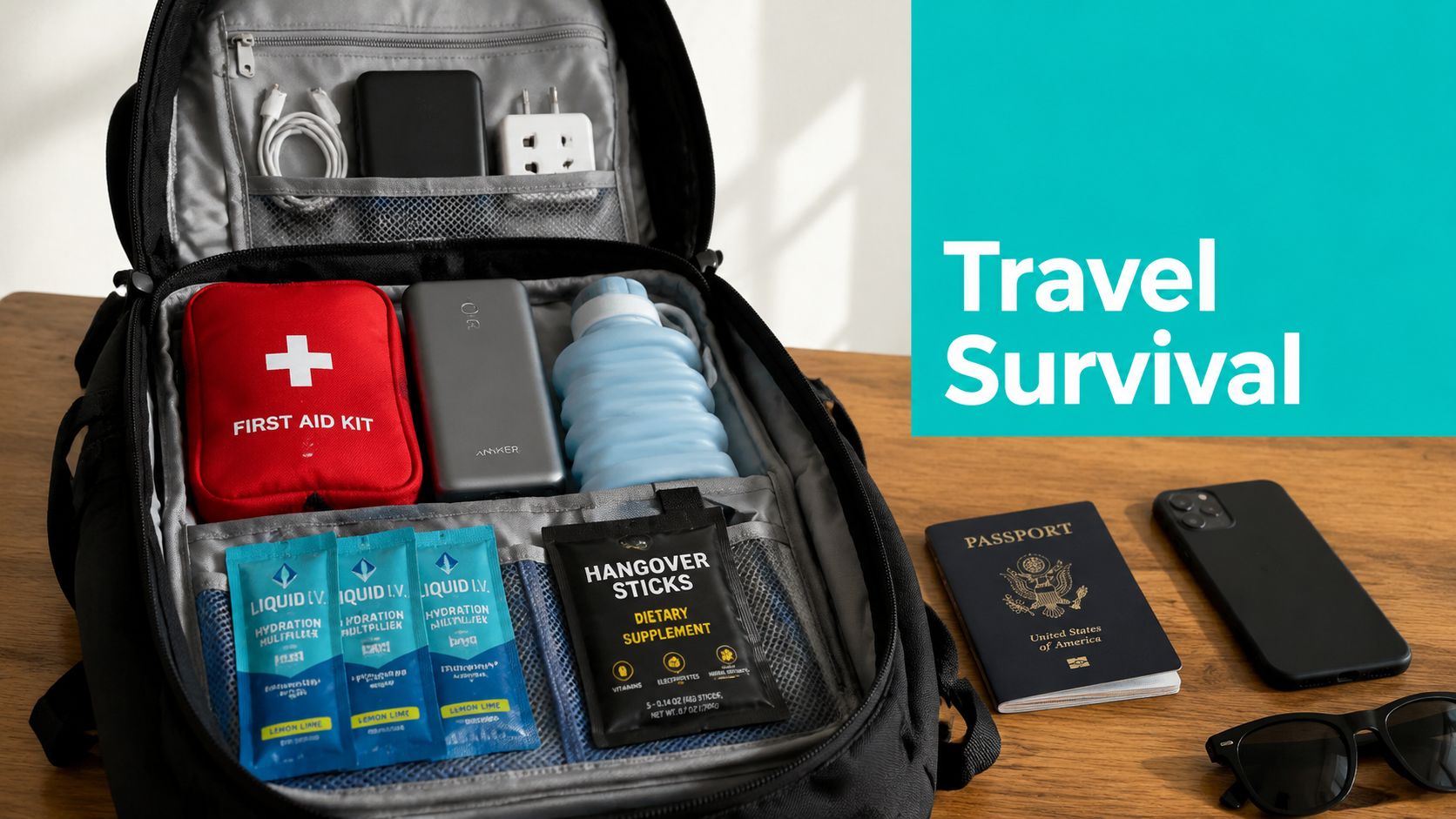 Travel Survival Kit Ideas: Prepare for Any Journey - Upside Hangover Jelly