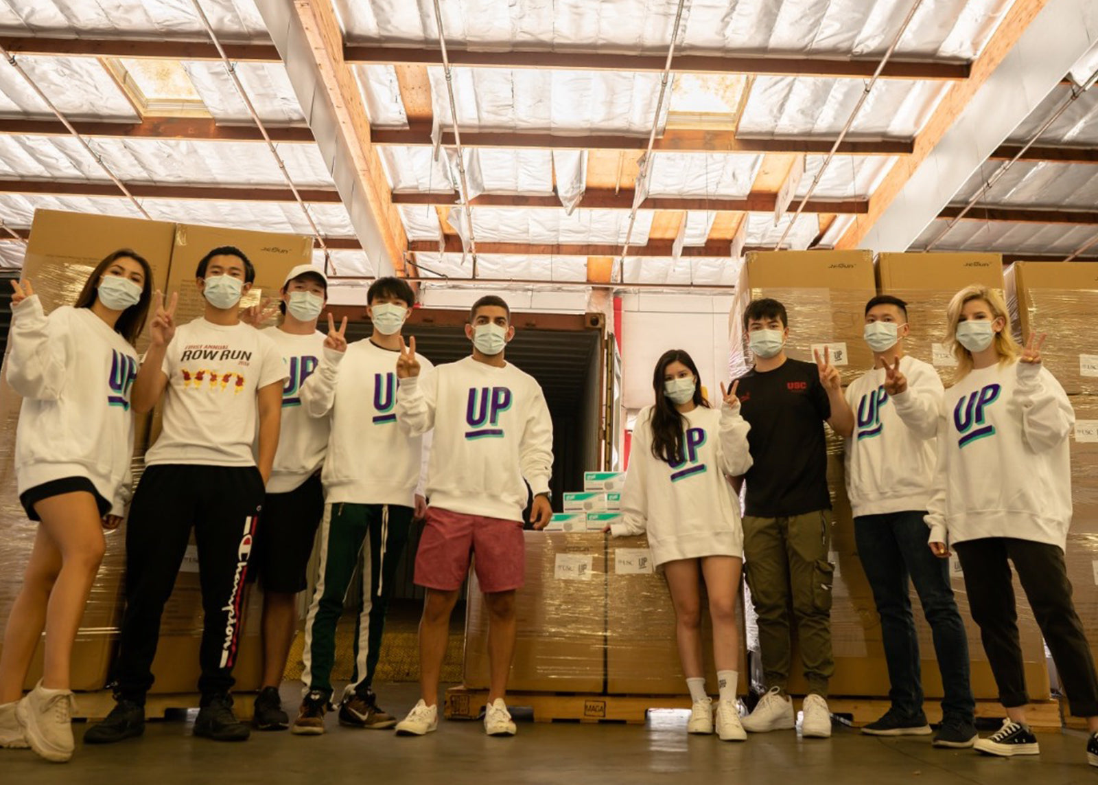 Upside Health Inc Donates 200,000 Face Masks to USC