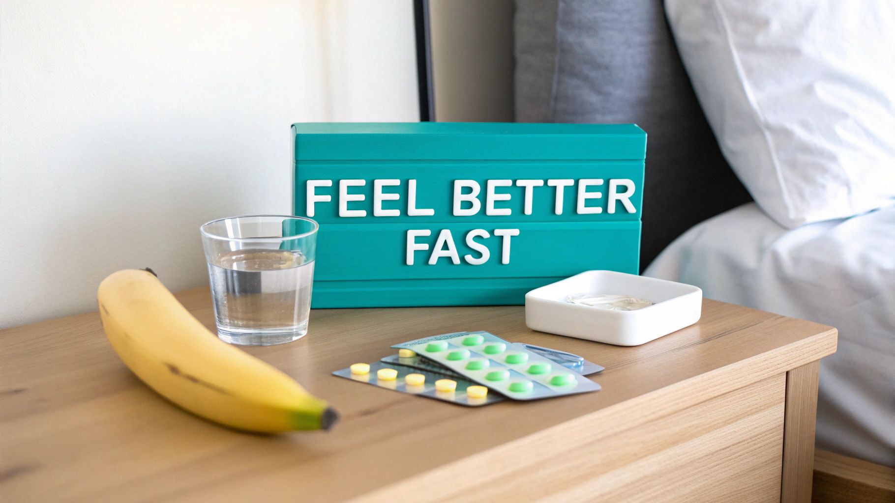 What to Do After Drinking to Feel Better Fast - Upside Hangover Jelly